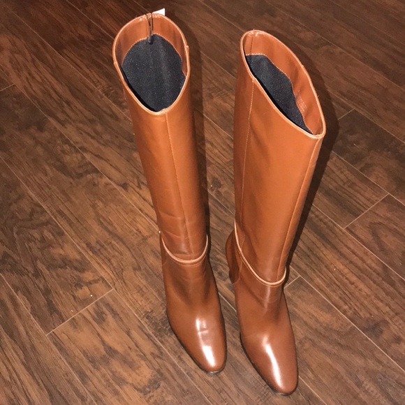 Leather Boots High Heeled - Picture 1 of 8